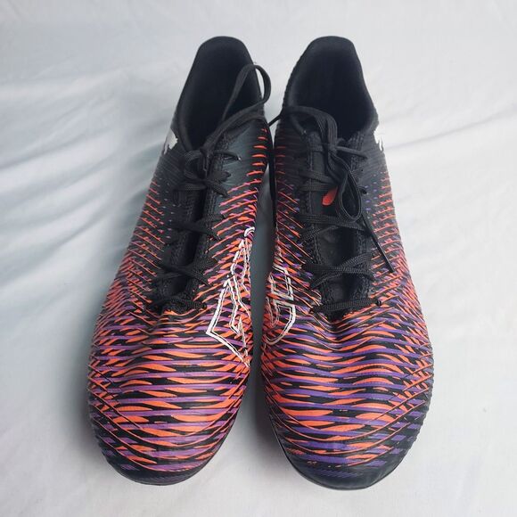 Puma Future Z 3.4 FG Soccer Cleats Mens 10.5 Black Orange Firm Ground main image 6